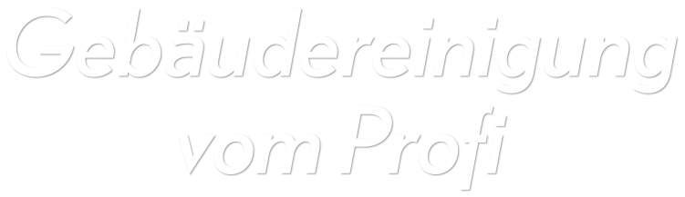 Gebäudereinigung vom Profi